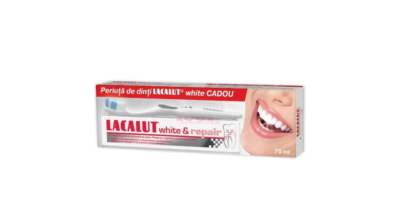 LACALUT PASTA DINTI 75ML WHITE REPAIR+PERIUTA 